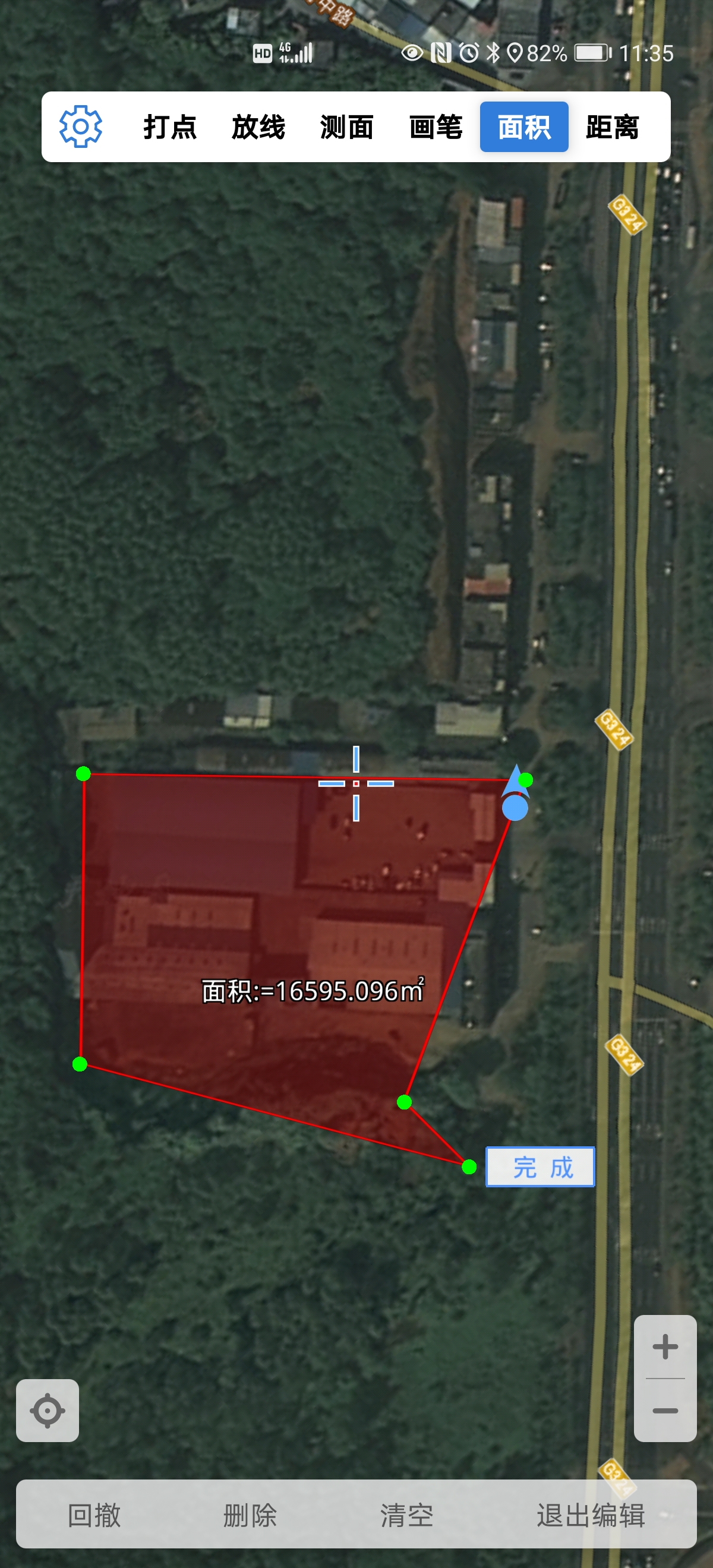 增城广汕公路大马路边稀缺资源独门独院土地出售售价280万每亩1