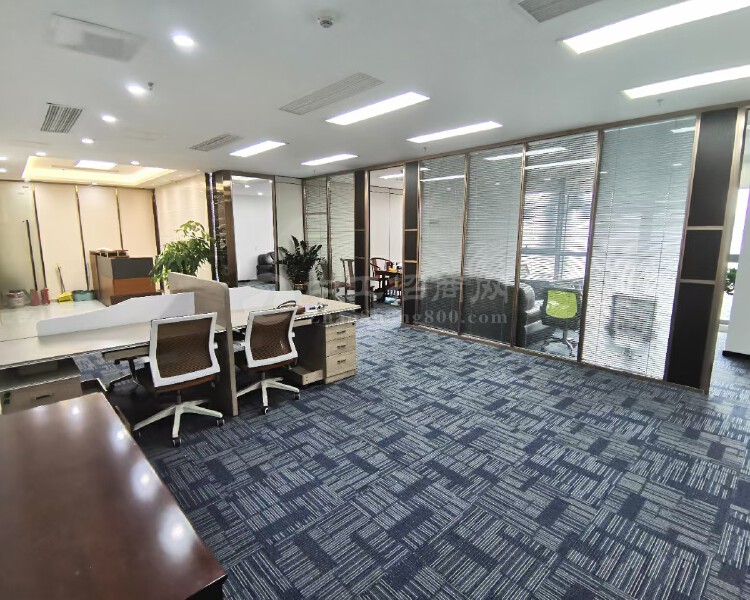 福田车公庙地标楼盘NEO大厦200平精装办公室