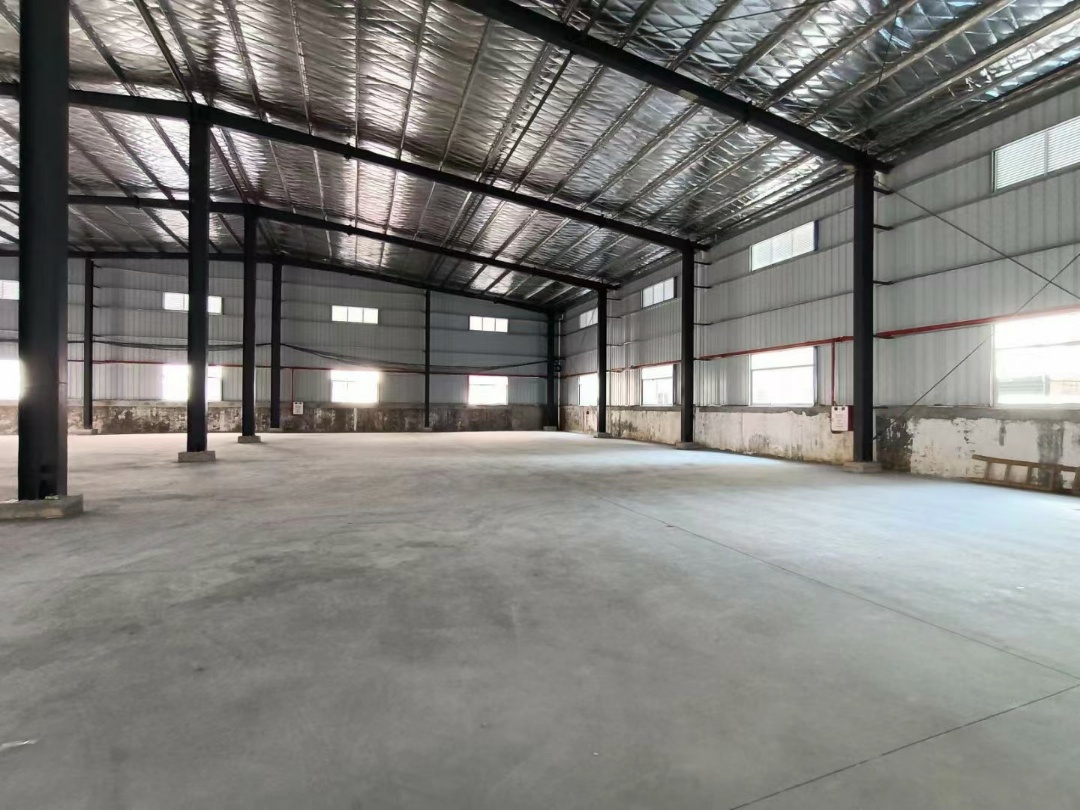 长安上角新建1300方实际面积9米标准钢构厂房仓库出租