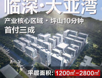 惠州大亚湾全新独栋厂房二十万平方任意分割