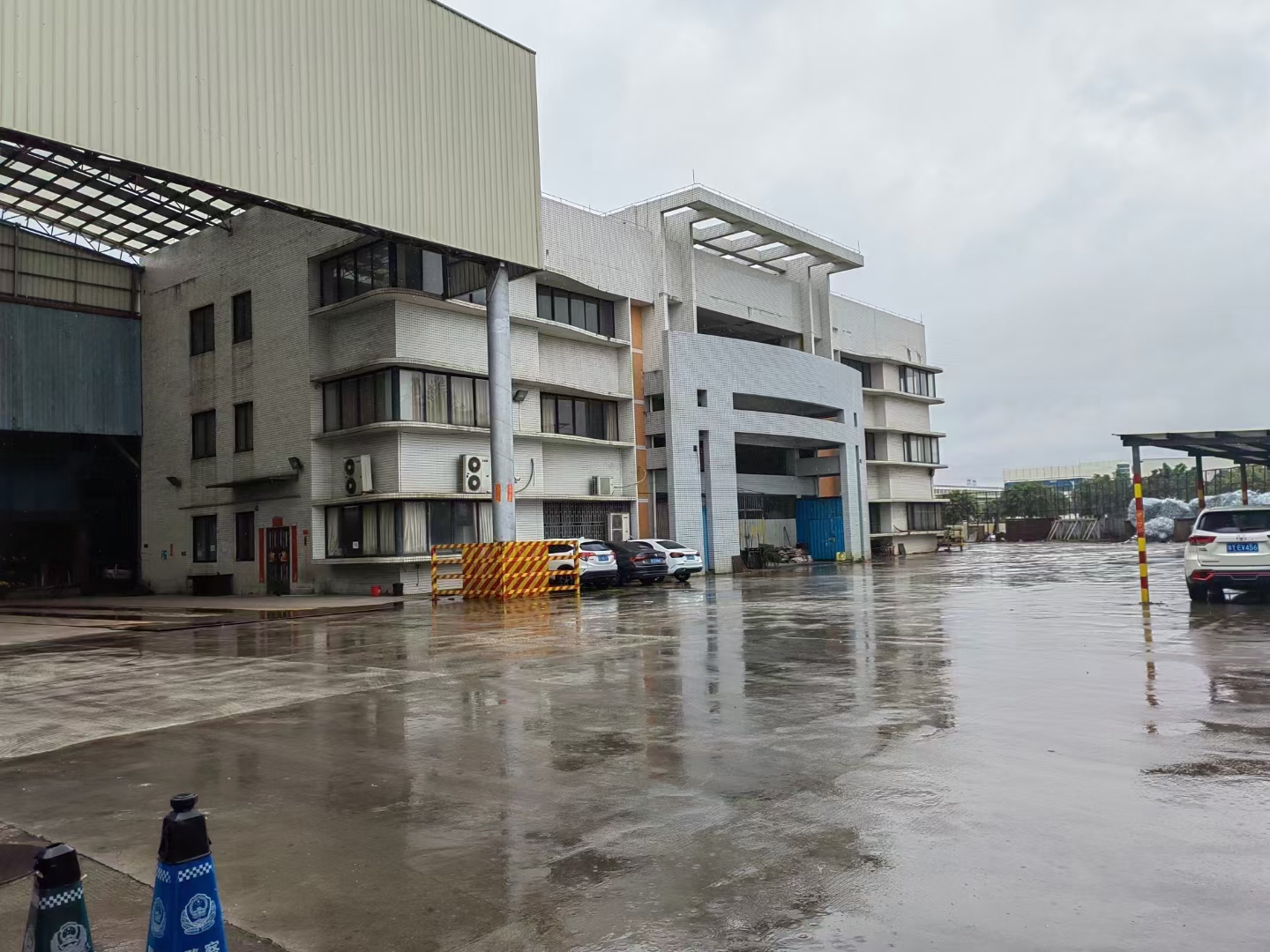 陈村广隆单一层钢结构厂房仓库，面积6000㎡带行车，国有红本