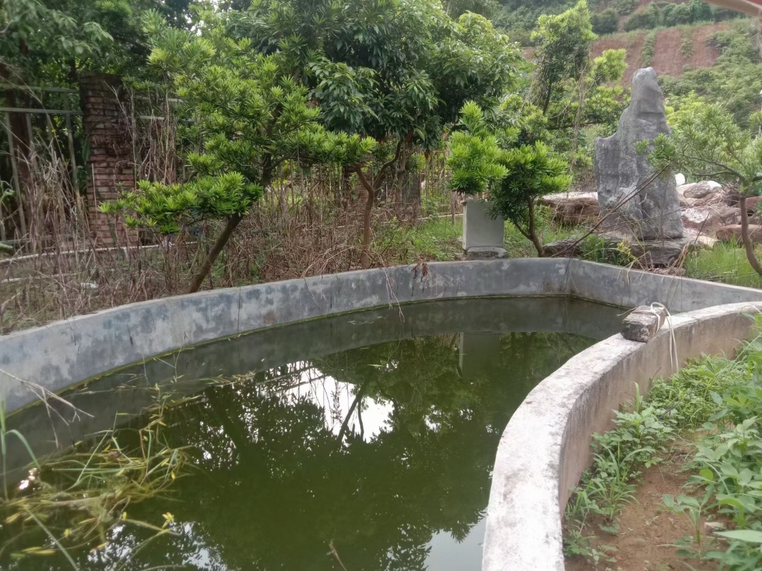 水濂山上毛坯小会所占地面积1000平方，建筑面积200平方3