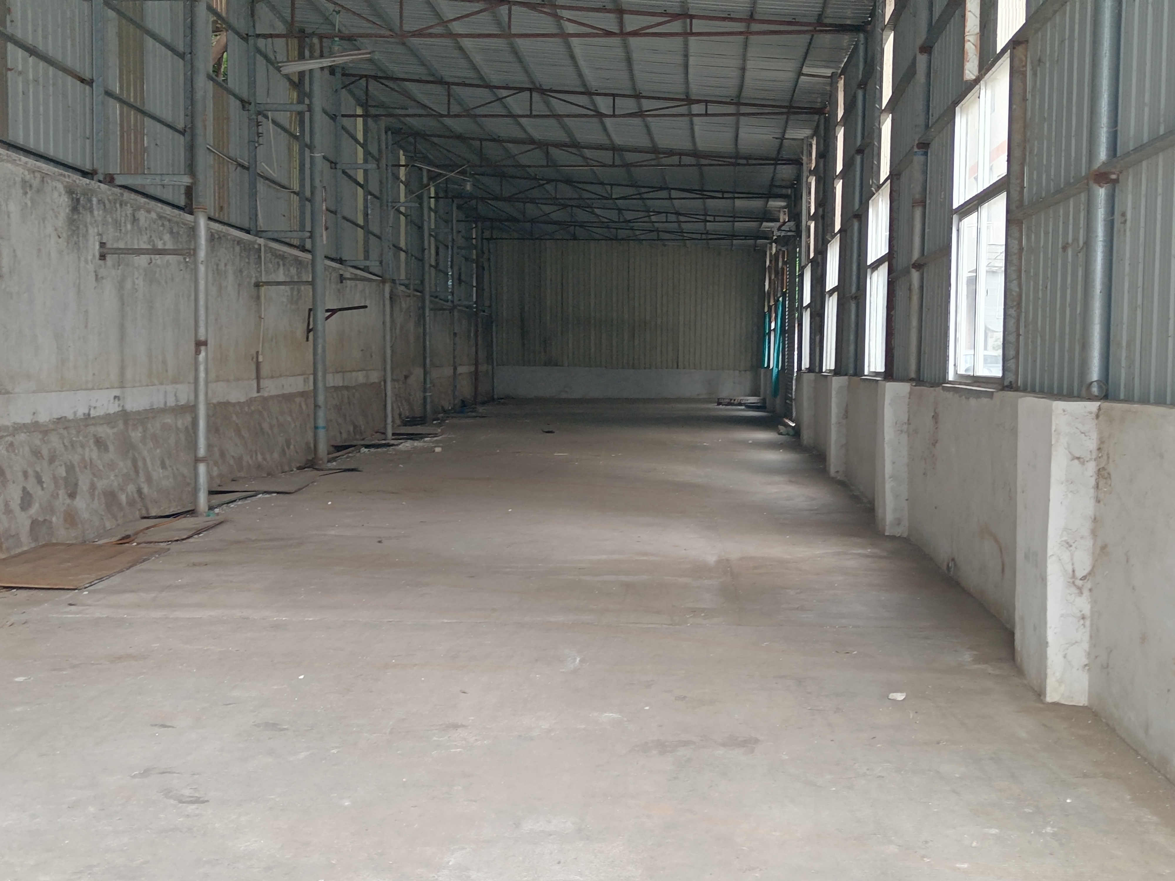 中山市三乡镇古鹤钢构厂房一楼适合仓库电子鞋材印花等。