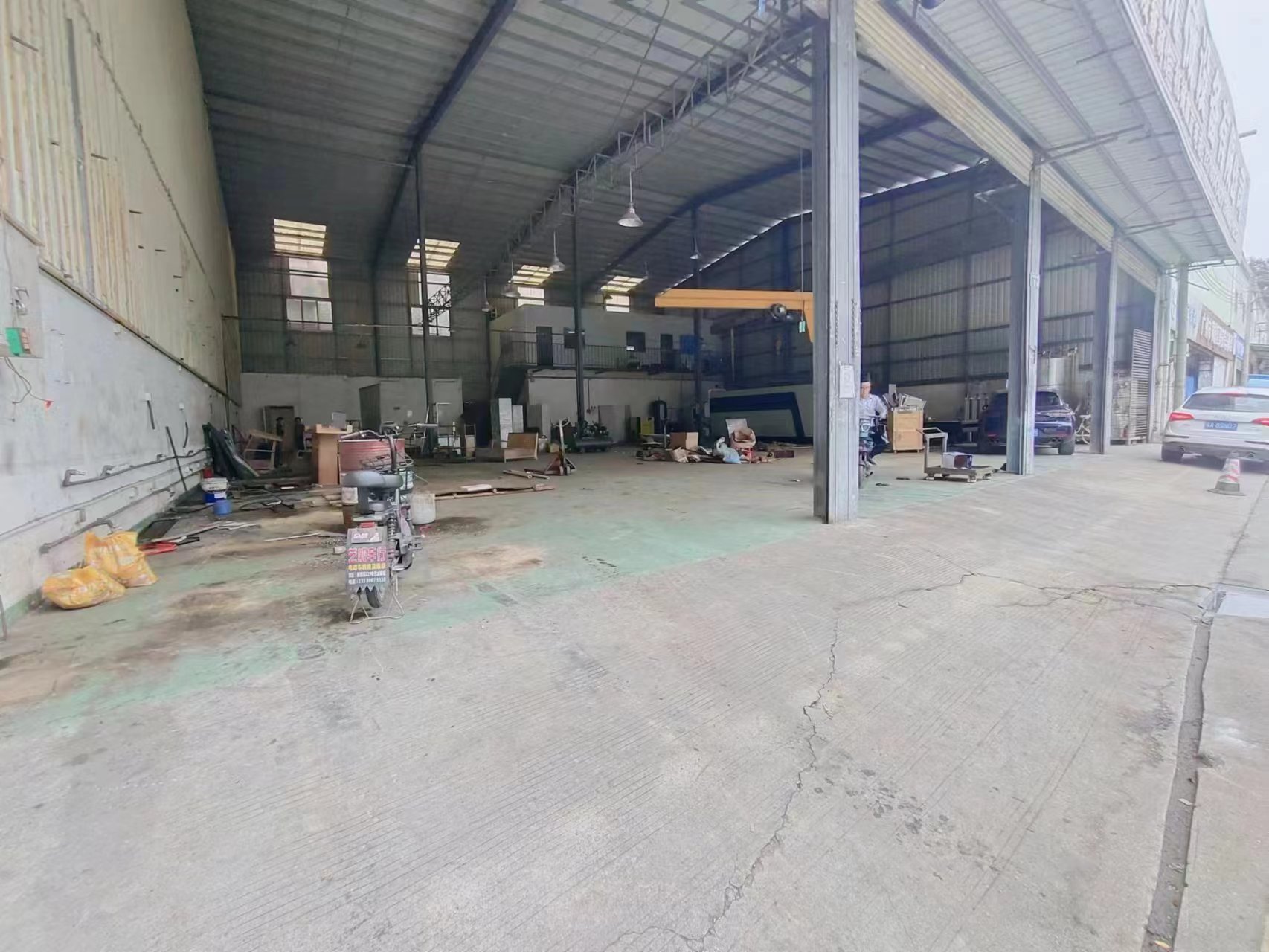 黄埔东区新出单一层厂房出租，可做配送，仓库，加工