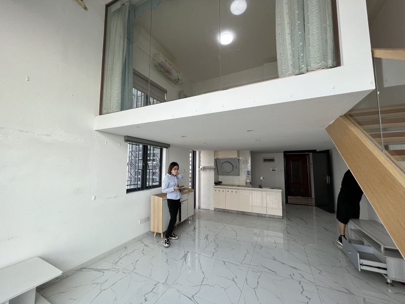个人业主直租峰荟花园公寓两房可注册办公高层精装