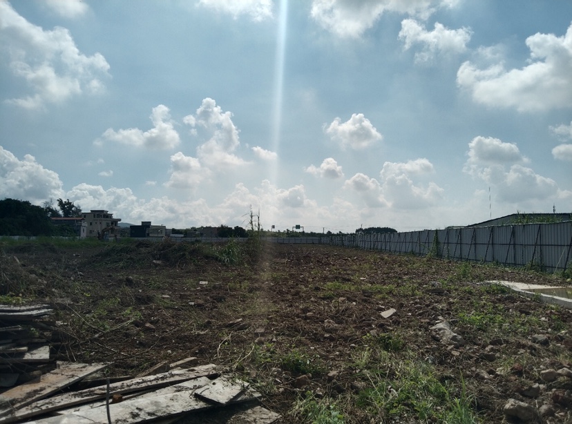 惠州市博罗县工业园区一线大路边土地出售