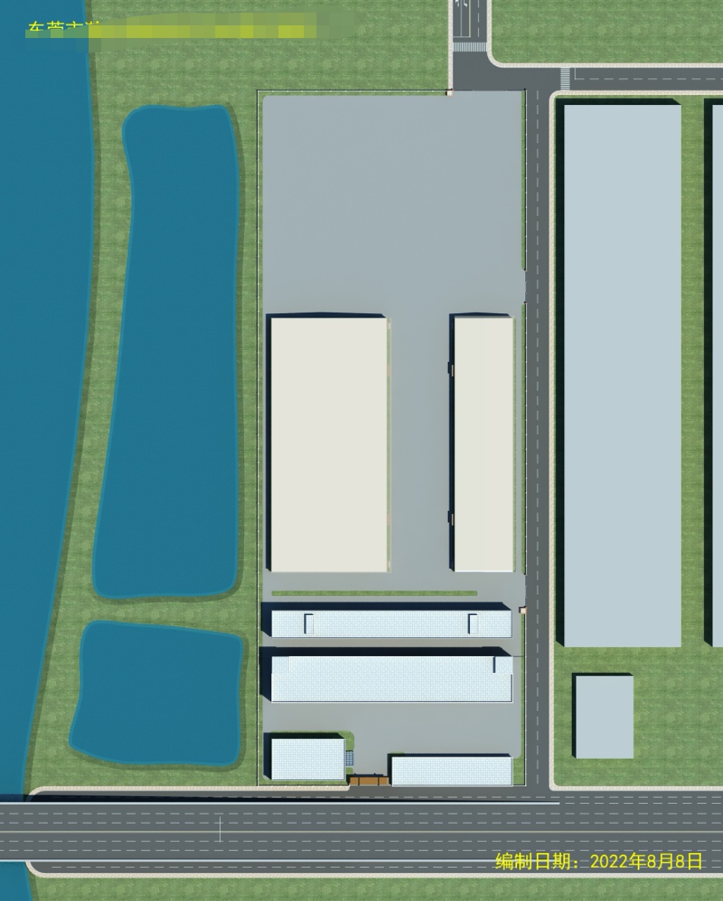 望牛墩工业土地硬化空地12000平可进拖挂车独门独院3