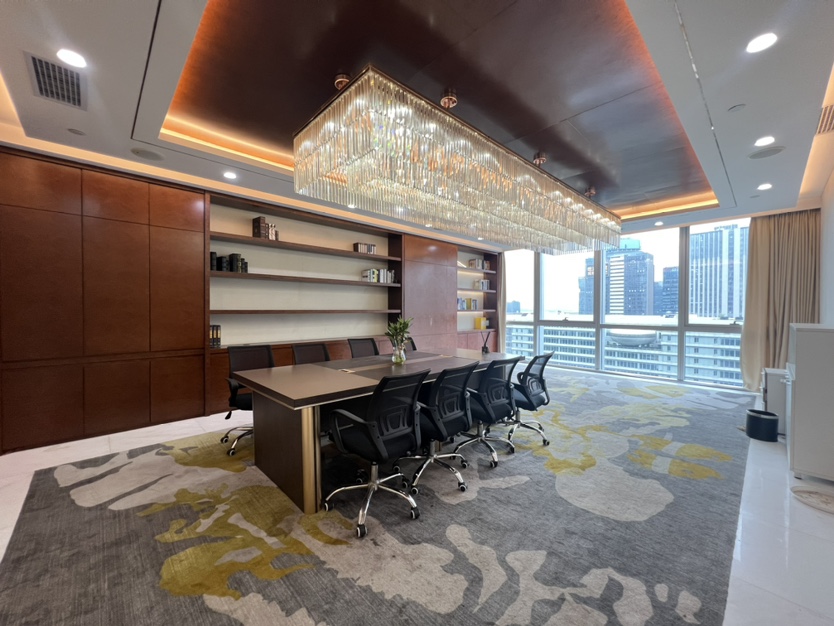 宝安中心500平甲级写字楼出租精装带家私空调拎包办公使用率高