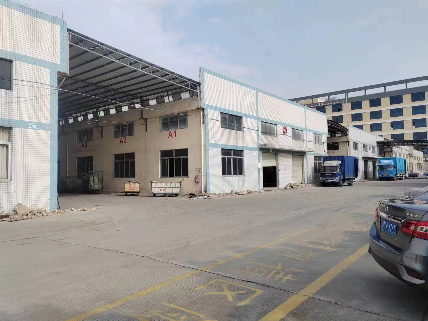 东凤工业园分租单一层厂房仓库5600方，可办环保