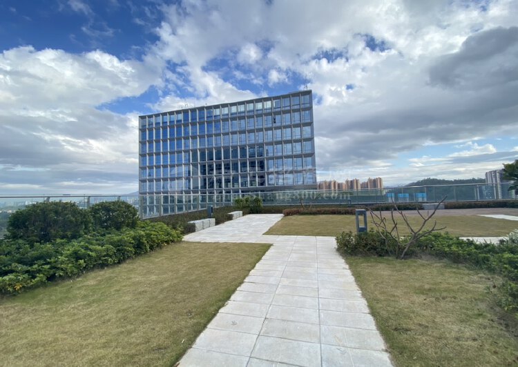 深圳市布吉李朗布澜路主干道旁边全新开发写字楼带空中花园1