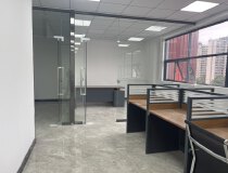 中山市火炬开发区全新豪华装修办公室，带家私空调