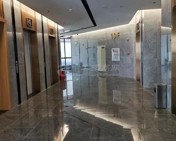 东莞市万江区5A级写字楼精装修办公室大小面积可分租
