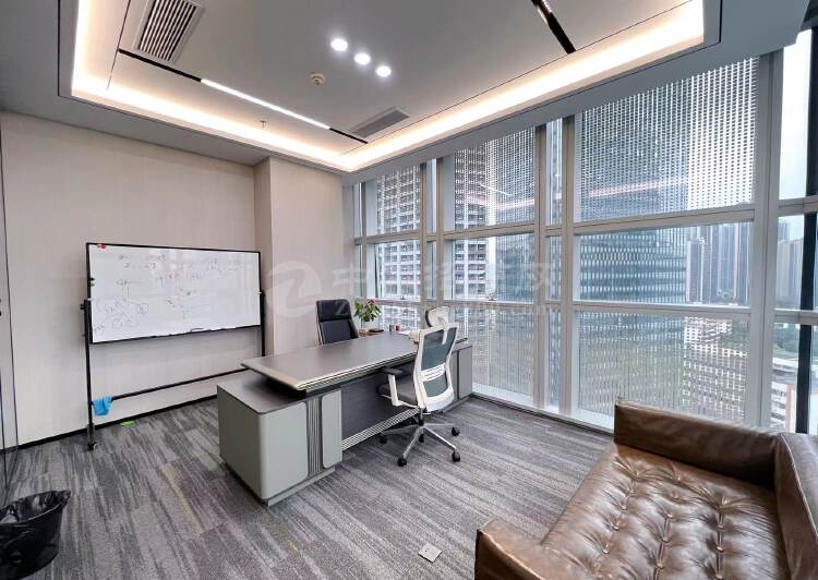 南山大冲商务中心新出488平电梯口户型双面采光带全套家私2
