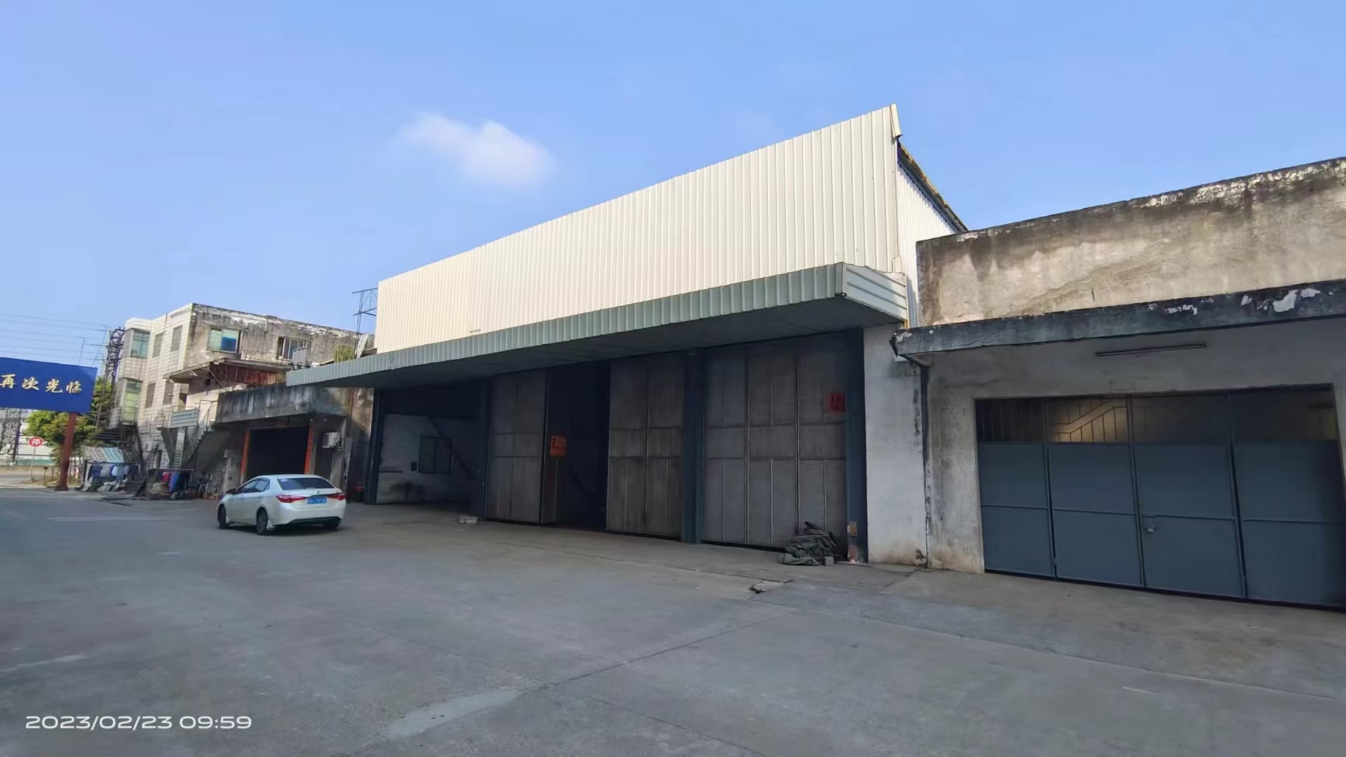 广州番禺临街独栋单一层钢构仓库厂房出租