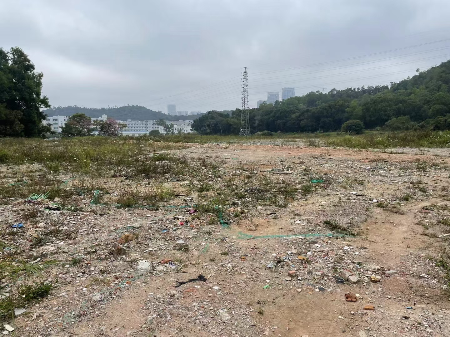 三水占地50亩空地和厂房出租适合水泥构建木材加工机械等行业3