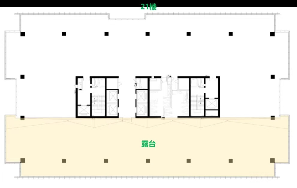 宝安西乡碧海湾1000平写字楼出租带超大露台3