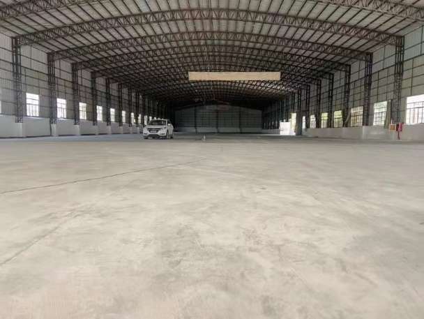 高埗镇新出钢构厂房物流仓库也可做生产单一层厂房7500平