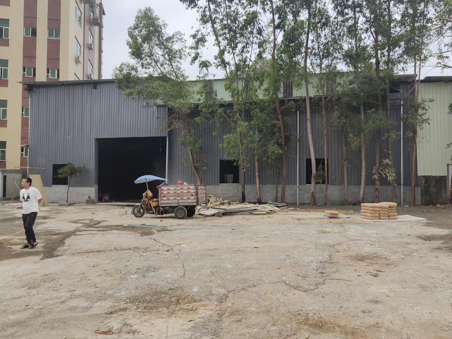 长安镇广深高速出口新出独门独院单一层钢构2500平方厂房仓库