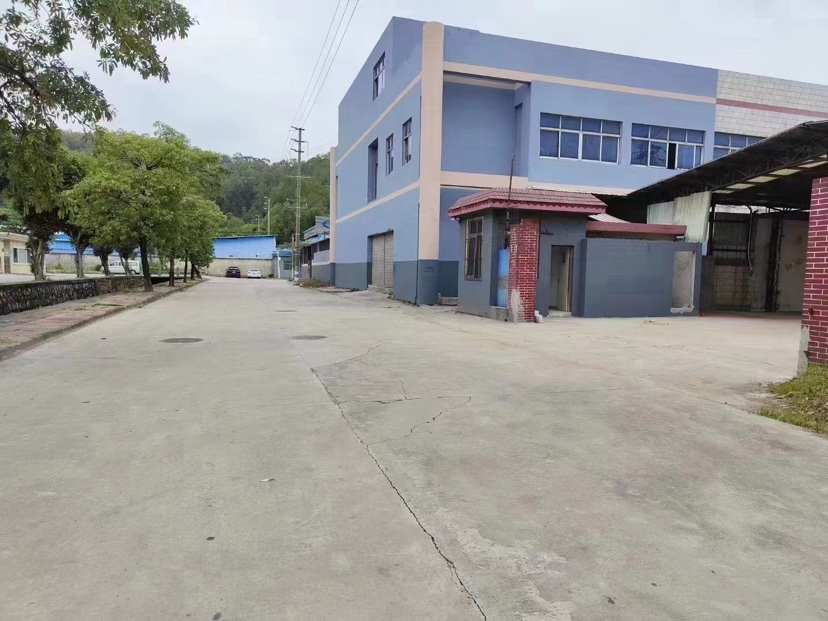 虎门镇白沙三村原房东独门独院单一层钢构厂房出租。