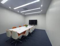 福永地铁口0距离精装修写字楼出租面积自由组合，配套会议室