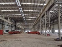 肇庆市新出单一层钢构厂房大小可分租航吊可承重100吨出租