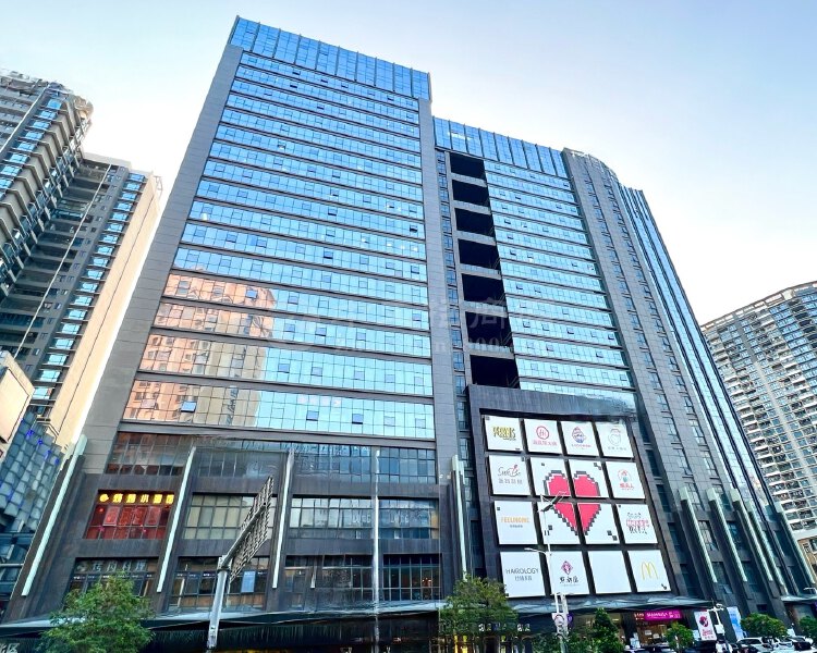  深圳北周边新出开发商直租甲级写字楼131.09平2+1格局