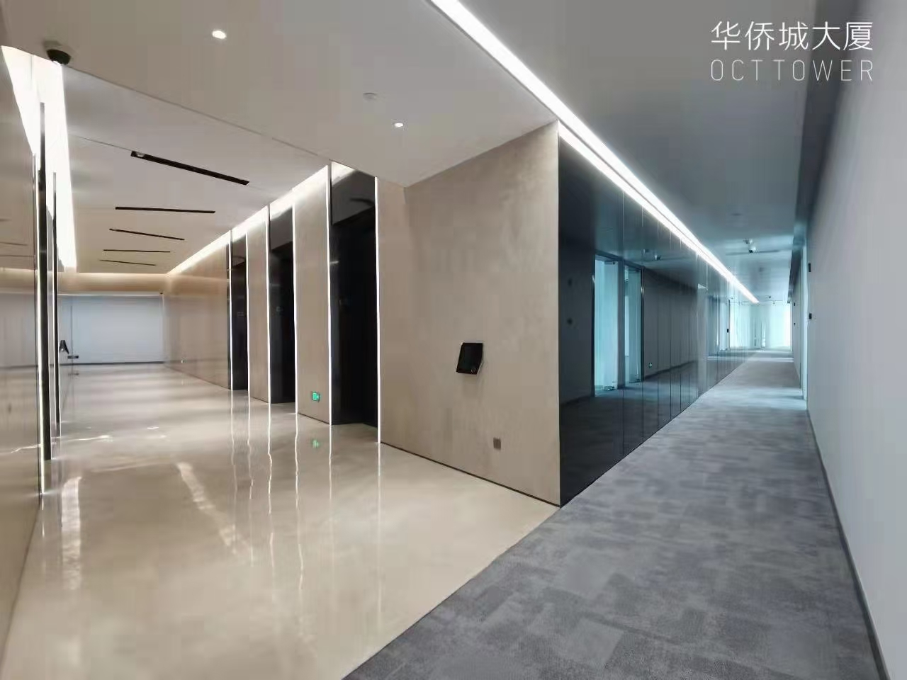 华侨城大厦开发商304平米，4＋1格局，带精装修