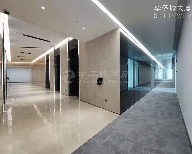 华侨城大厦开发商304平米，4＋1格局，带精装修
