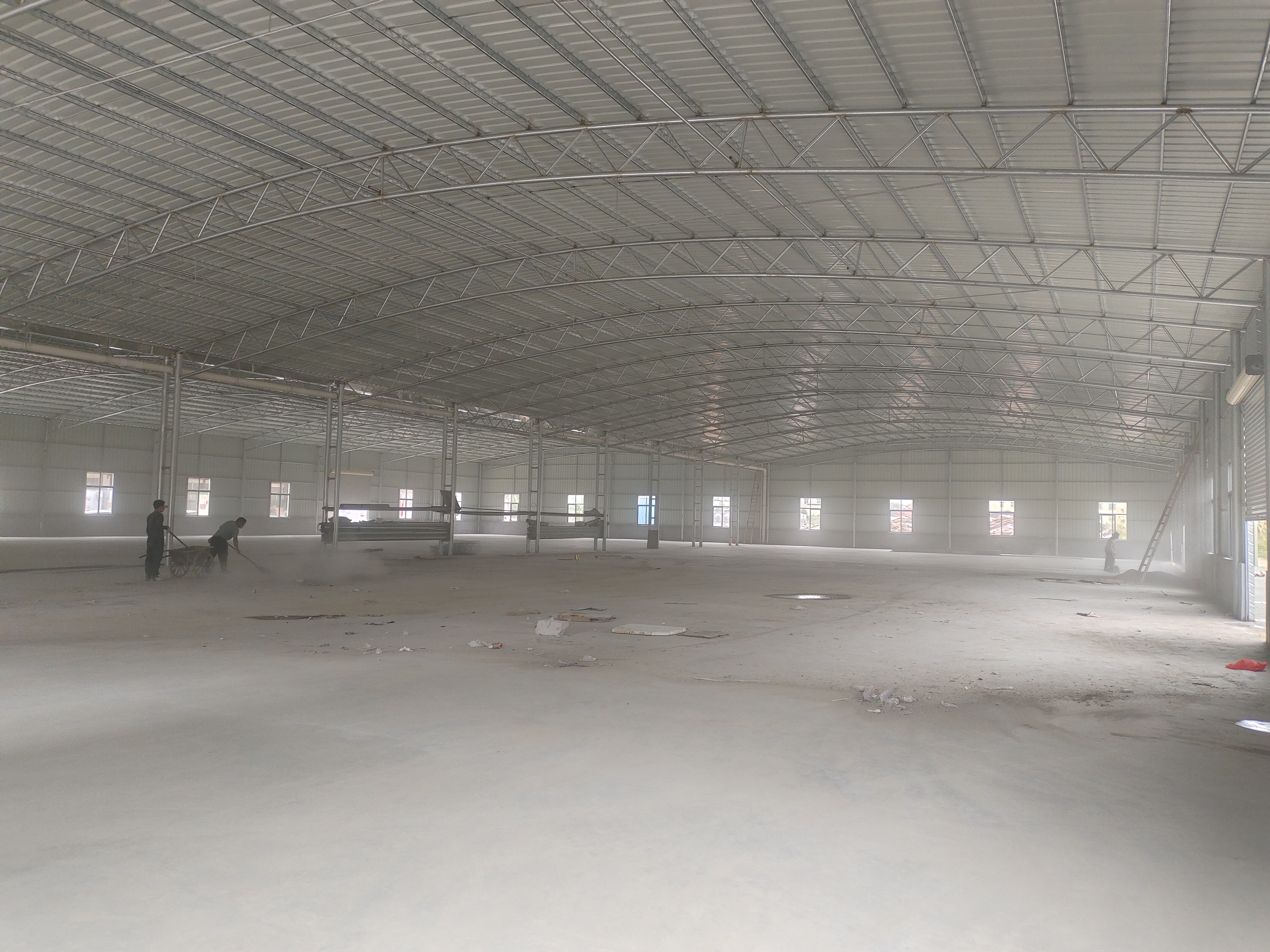 坦洲镇第四工业区钢结构单一层厂房仓库出租.大小可以分租