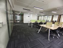 深圳北站甲级写字楼精装修办公室出租，200平，家私空调配齐