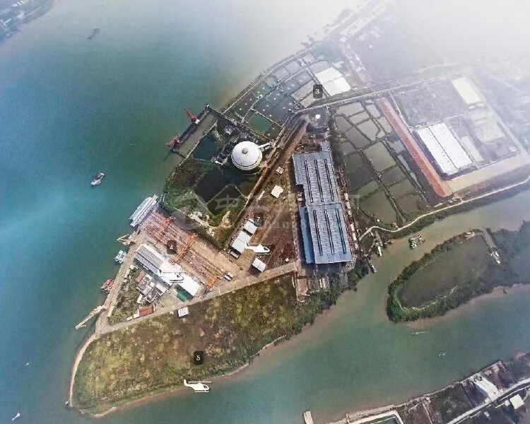 出售广州南沙港160亩码头5000吨码头