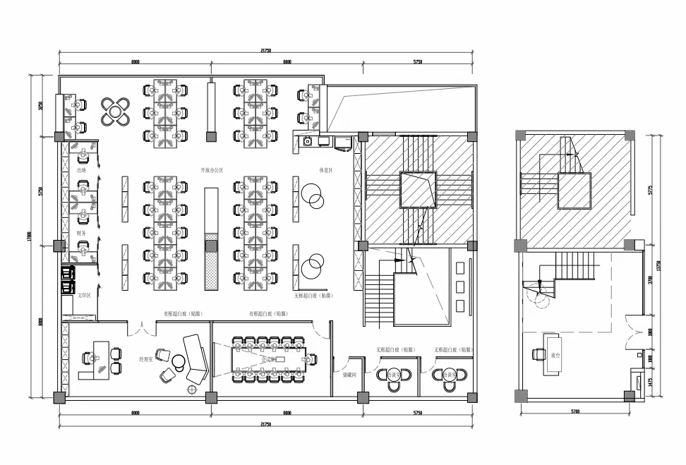 黄埔科学城地铁站新出860平精装修带家具办公室出租，可以分租3