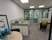 龙华清湖写字楼办公室50至600平带家私精装修出租