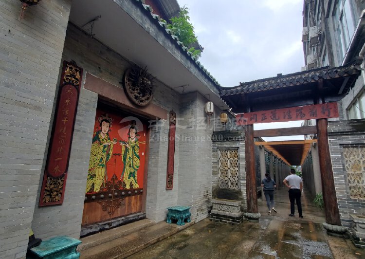 广州番禺区古镇文化艺术风格创意园写字楼出租，1.2万平可分租7