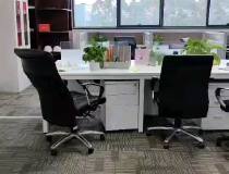 黄埔区带家具精装修办公室121平米出租。