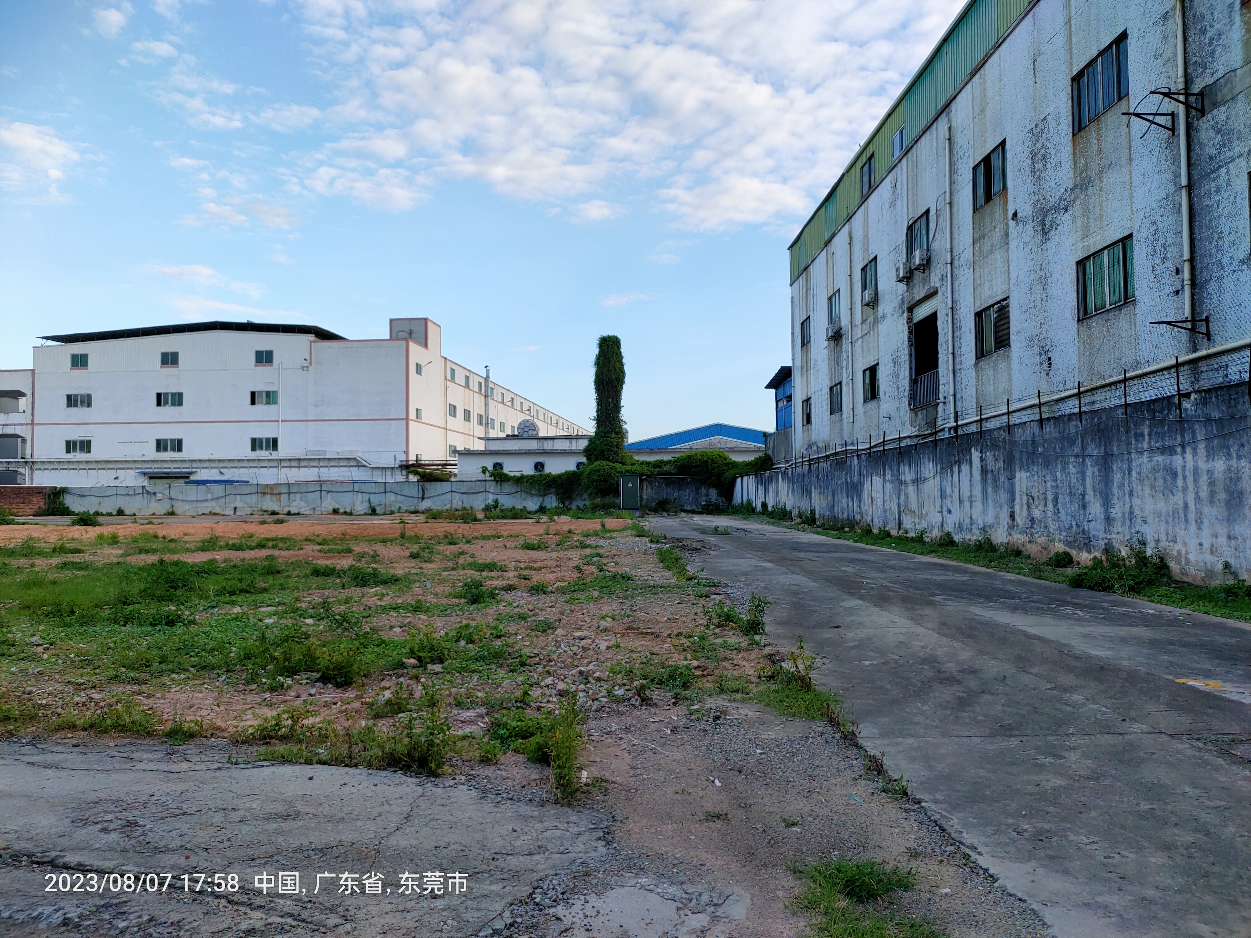 工业用地、虎门镇怀德原房东6000方独门独院空地出租、可分租3