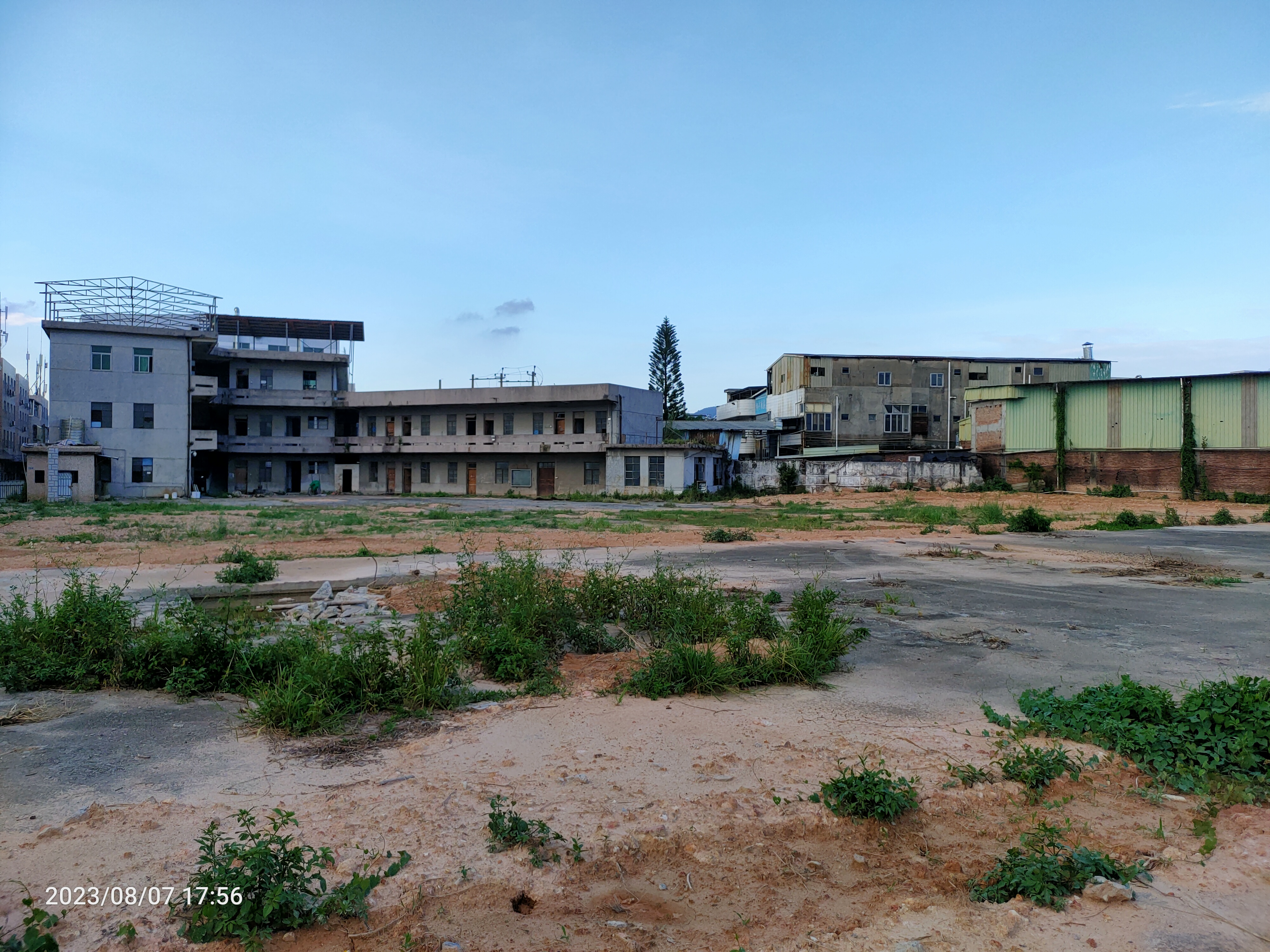 工业用地、虎门镇怀德原房东6000方独门独院空地出租、可分租6