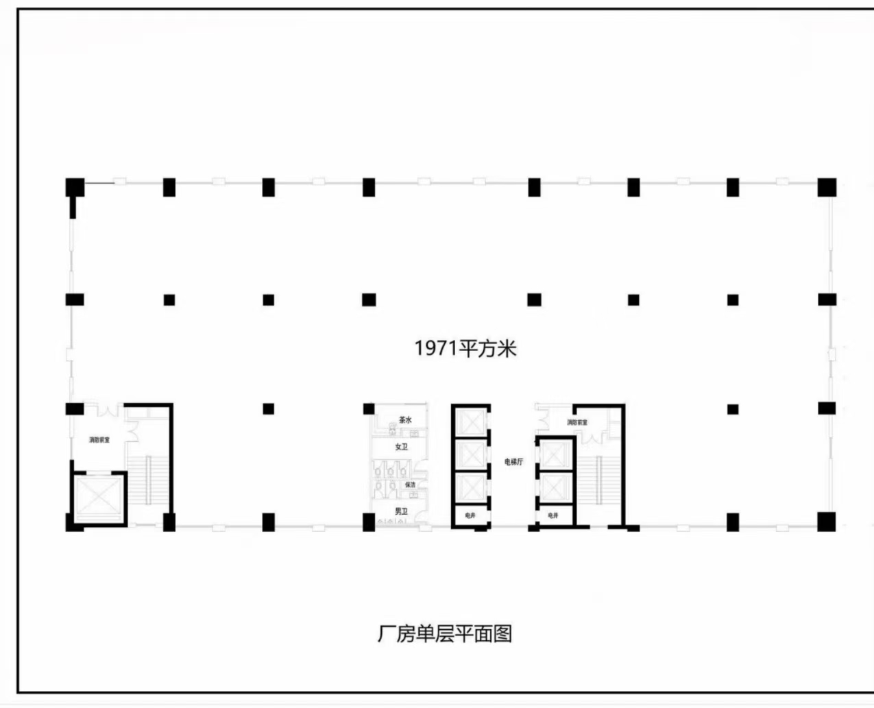 南村标准厂房，写字楼的形象，交通便利可整租可分租。5