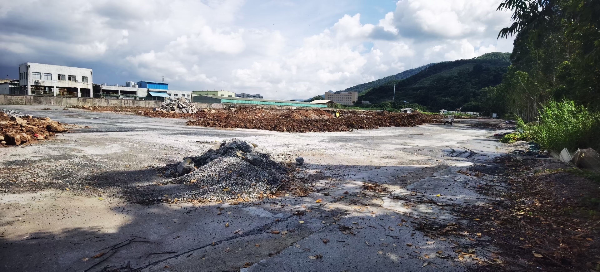 中山坦洲现成码头空地可做沙场出租4