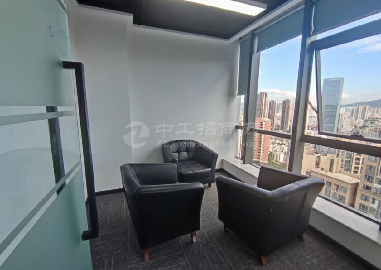 龙华红山地铁甲级写字楼100平到1500平精装办公室出租4