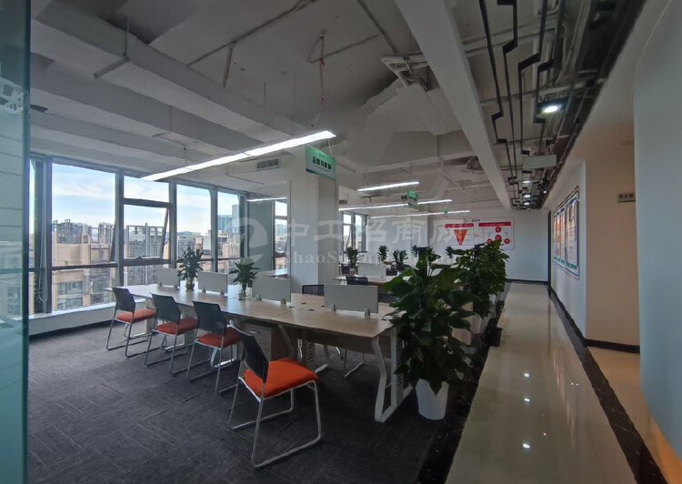 龙华红山地铁甲级写字楼100平到1500平精装修办公室出租3