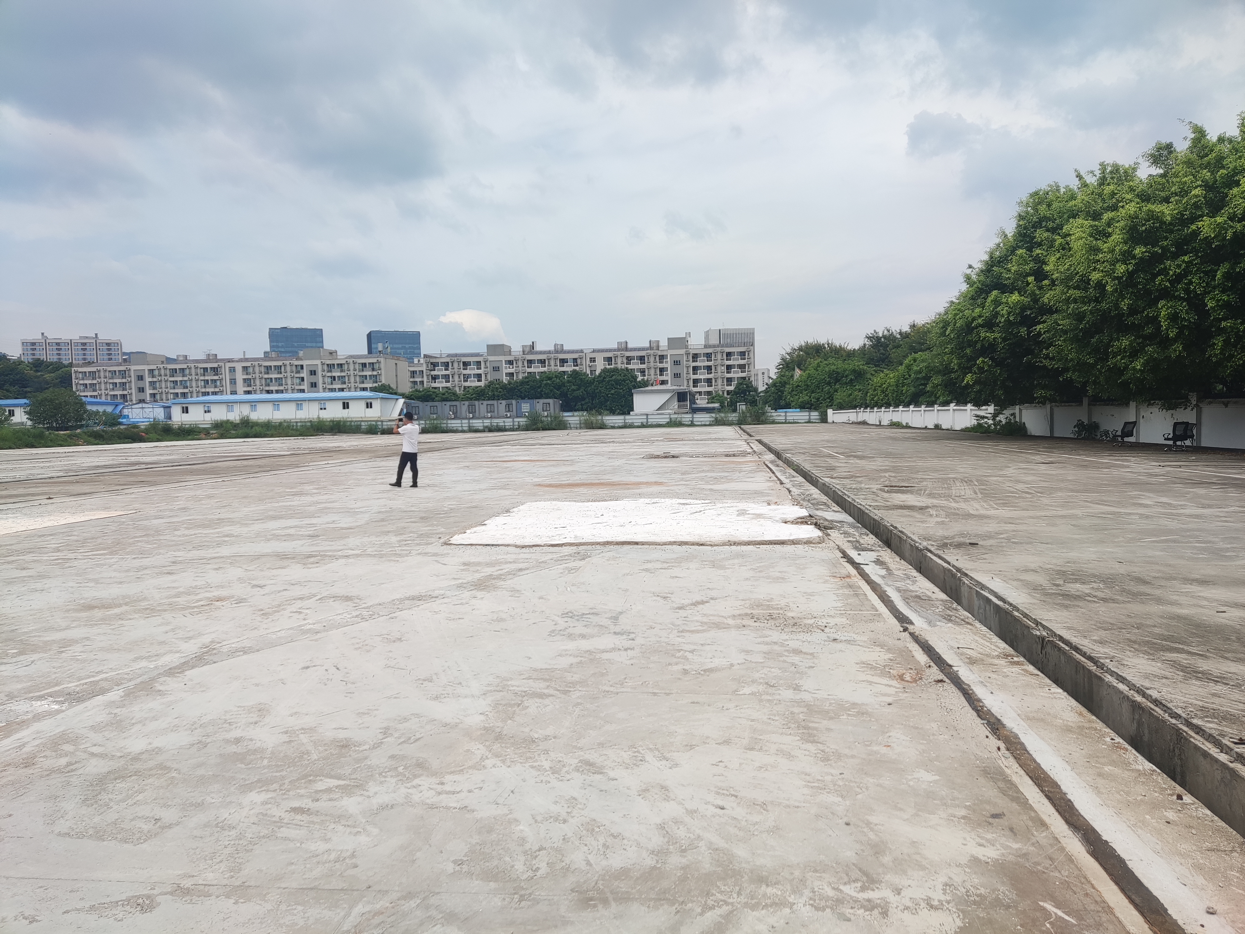 黄埔区硬化空地50000平出租，工业性质土地，手续齐全5