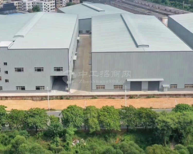 肇庆市新出75亩工业土地出售，带建筑，单一层厂房30000方