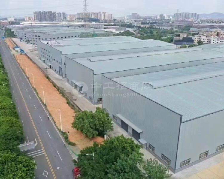 肇庆市新出75亩工业土地出售，带建筑，单一层厂房30000方