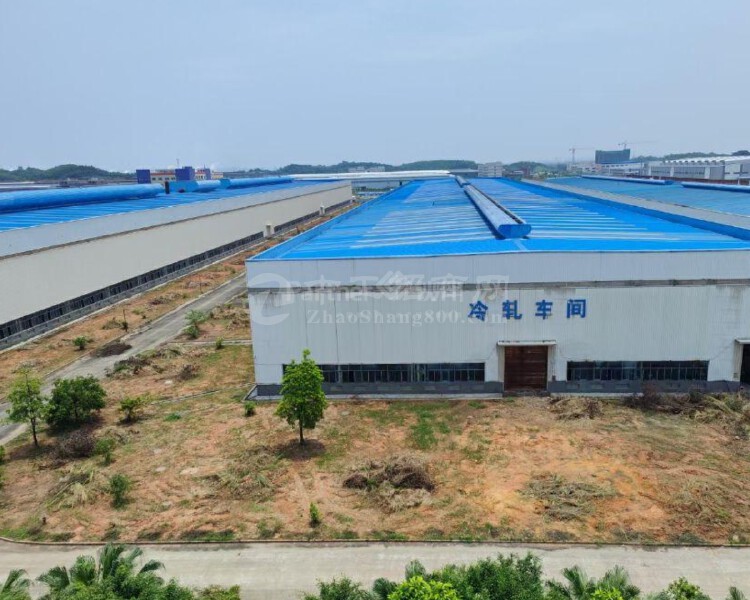 肇庆市新出75亩工业土地出售，带建筑，单一层厂房30000方