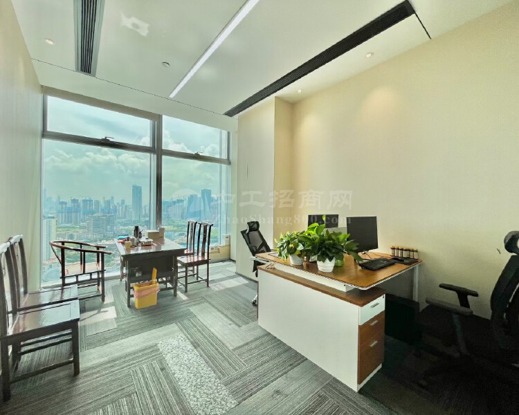 南山前海金融中心新出588平精装修带家私甲级写字楼办公室出租