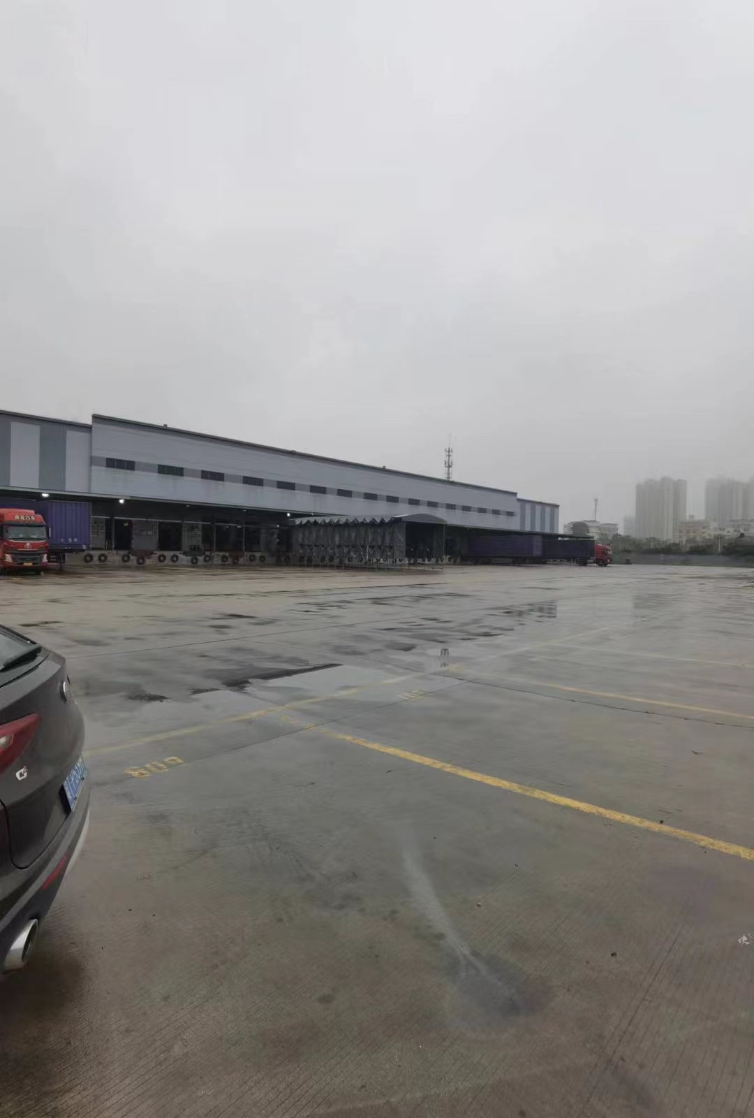 东升高速出口标准物流仓库单一层一楼15000平，实际面积