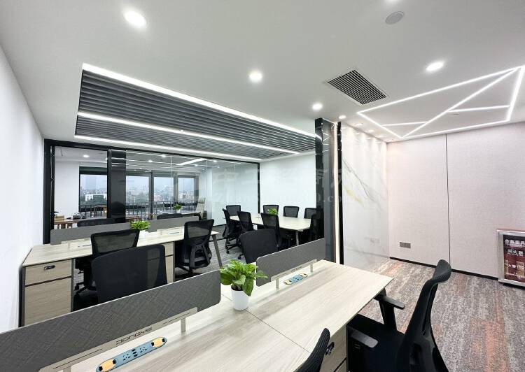 黄埔科学城神舟路地铁附近新出230平精装修带家具办公室招商中8