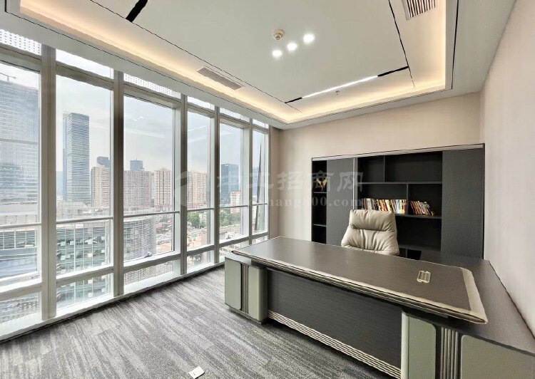 深大地铁口超甲级写字楼精装办公室205平带全套家私户型方正4