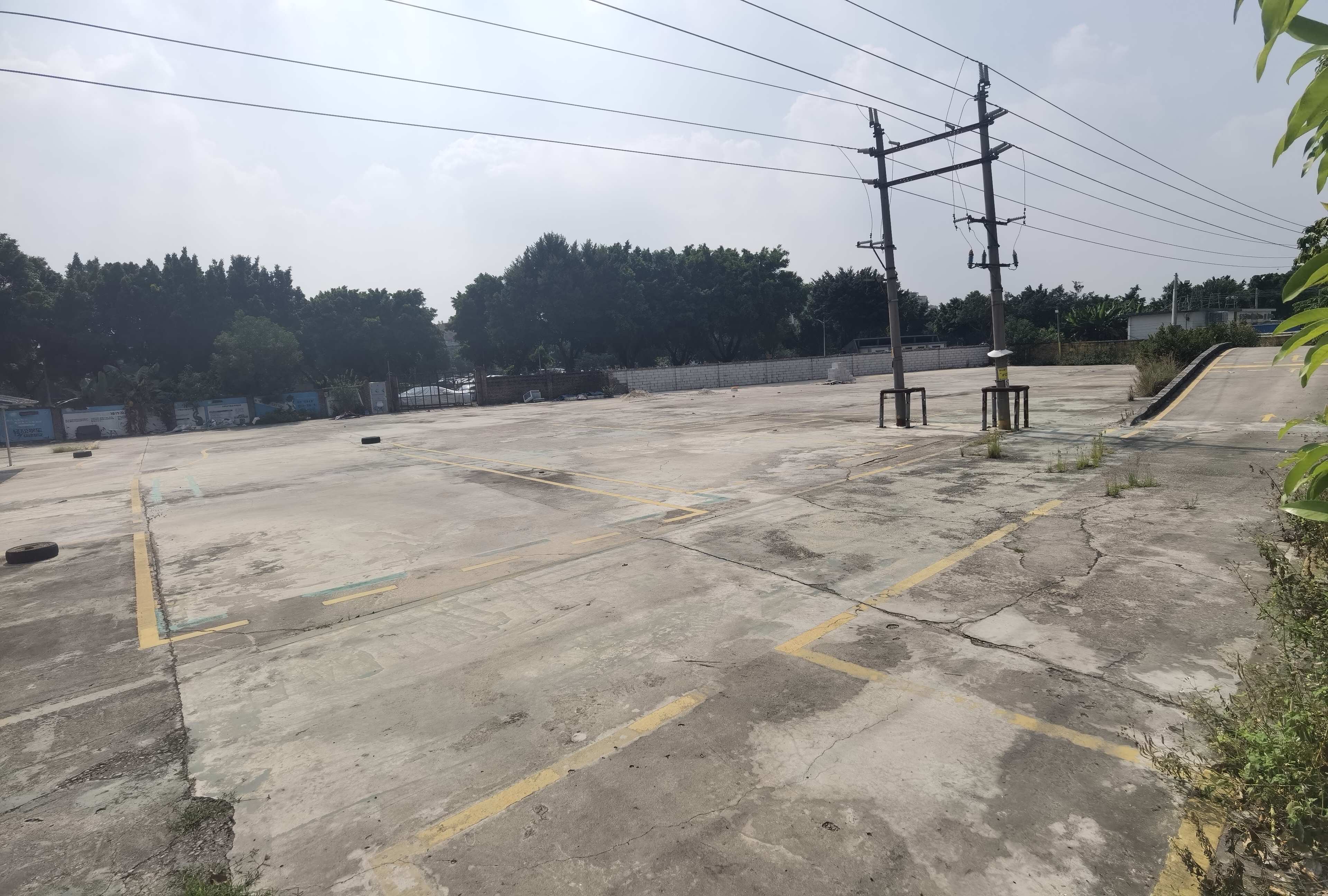 白云区龙归街道3000方空地出租，原房东2